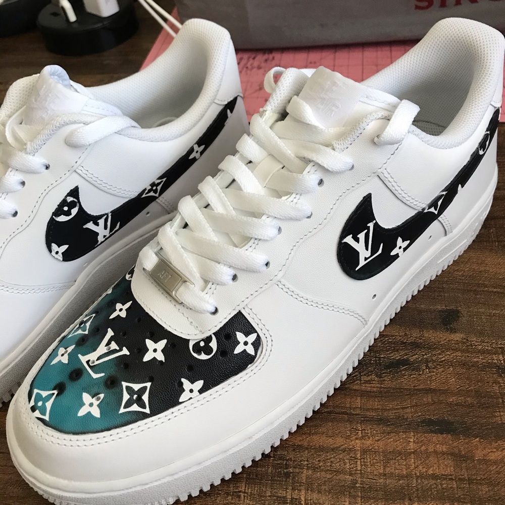 Men (size 11) Custom Nike Air Forces